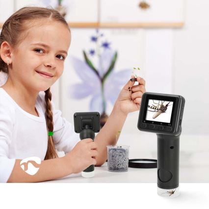 Câmara digital microscópica 1080p 30fps 48MP 1000 mAh