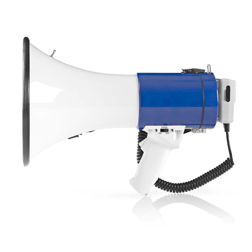 Megafone com microfone externo 25W/8xD