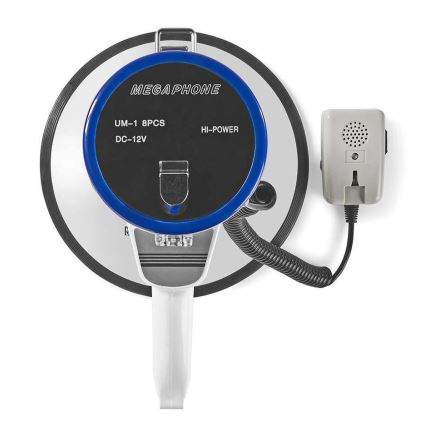 Megafone com microfone externo 25W/8xD