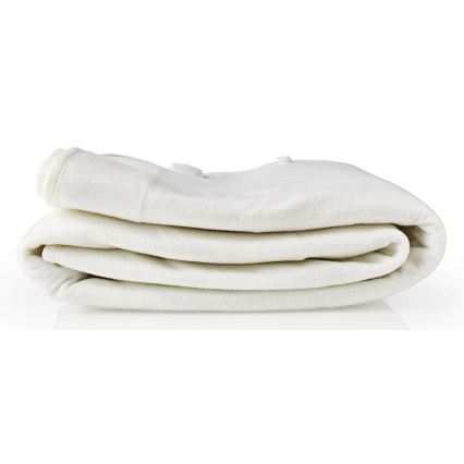 Manta elétrica aquecida para duas pessoas 120W/230V 160x140 cm