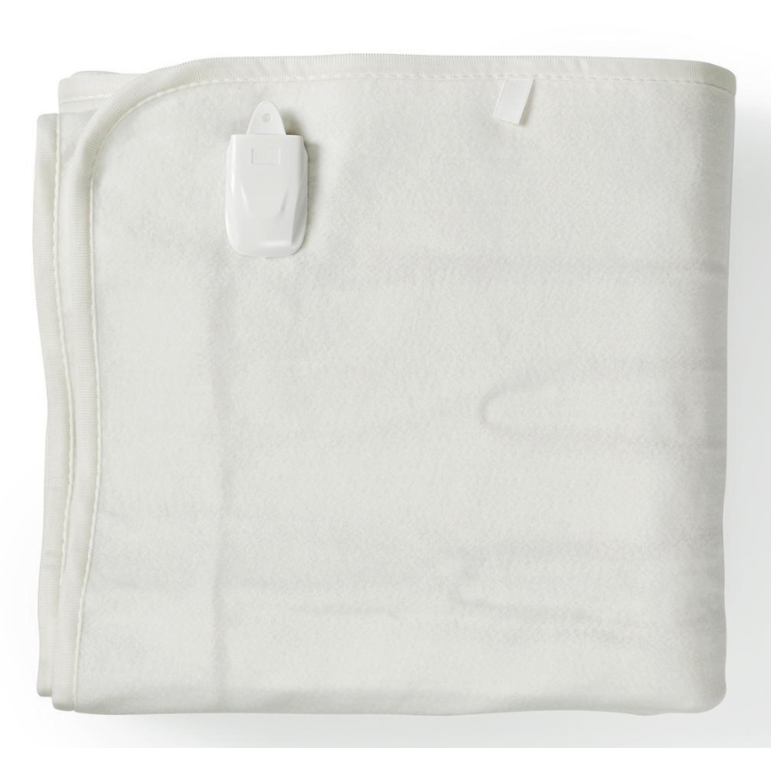 Manta elétrica aquecida para duas pessoas 120W/230V 160x140 cm