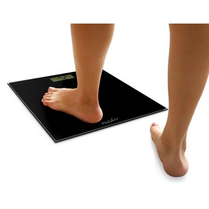 Balança pessoal digital 1xCR2032 preto