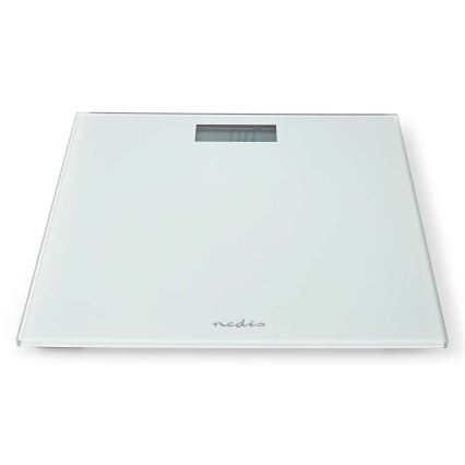 Balança pessoal digital 1xCR2032 branca