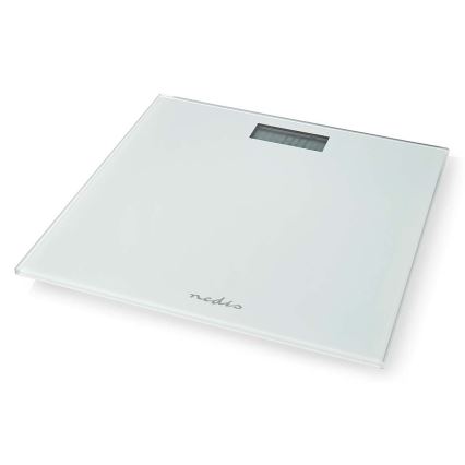 Balança pessoal digital 1xCR2032 branco