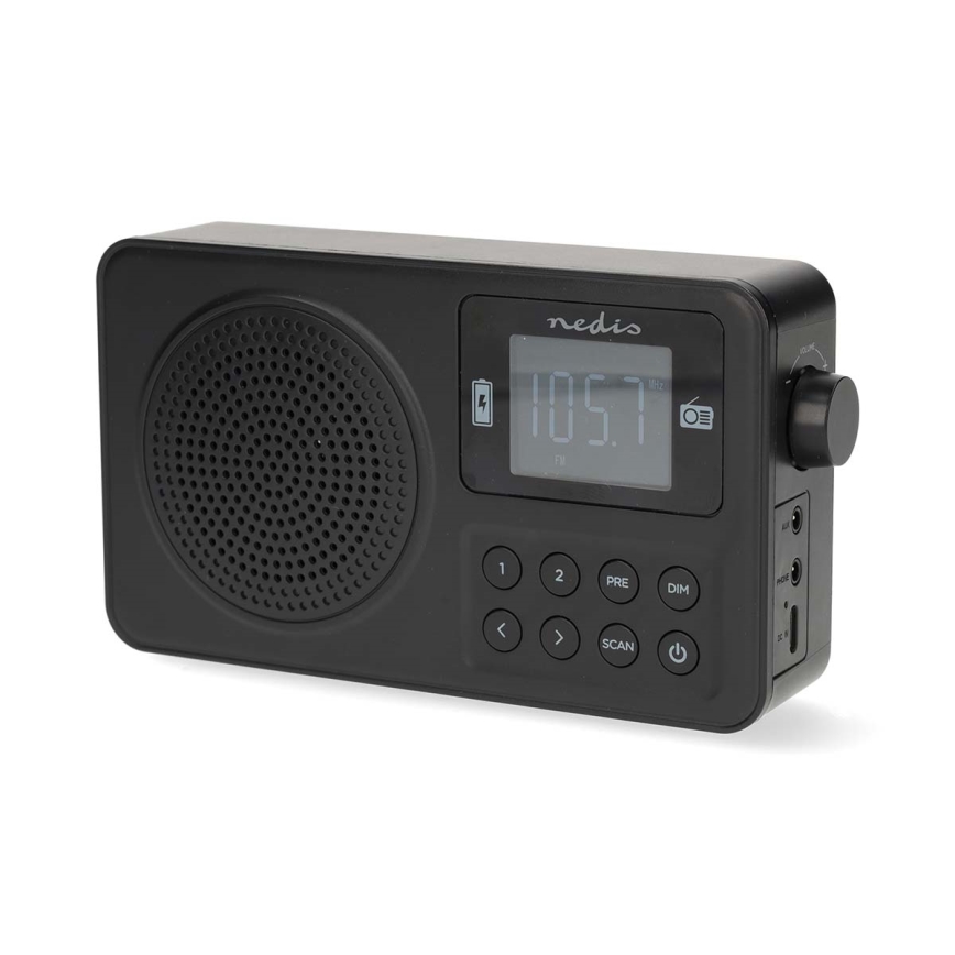 Rádio FM 2W/5V 1900 mAh