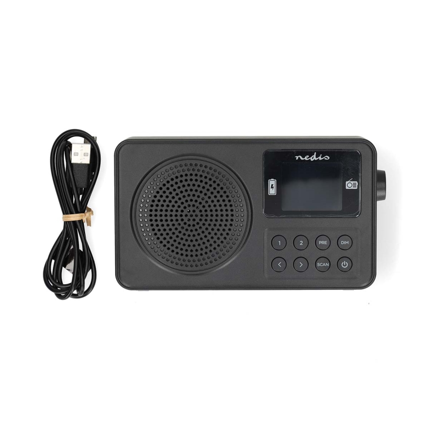 Rádio FM 2W/5V 1900 mAh