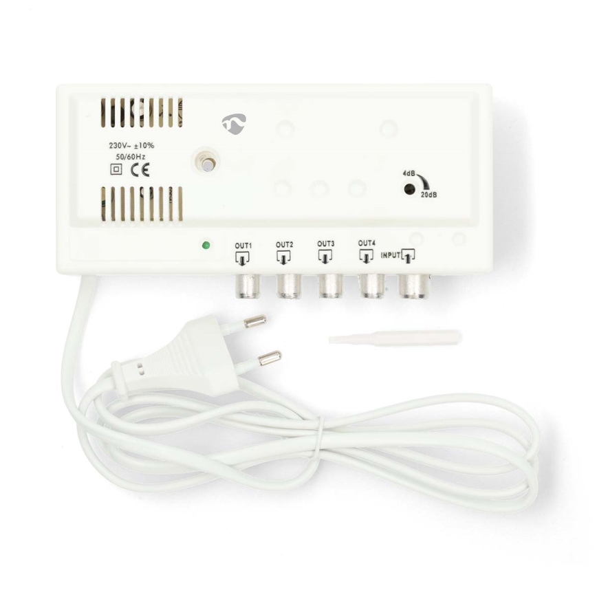 Amplificador de antena de 4 bandas 230 V