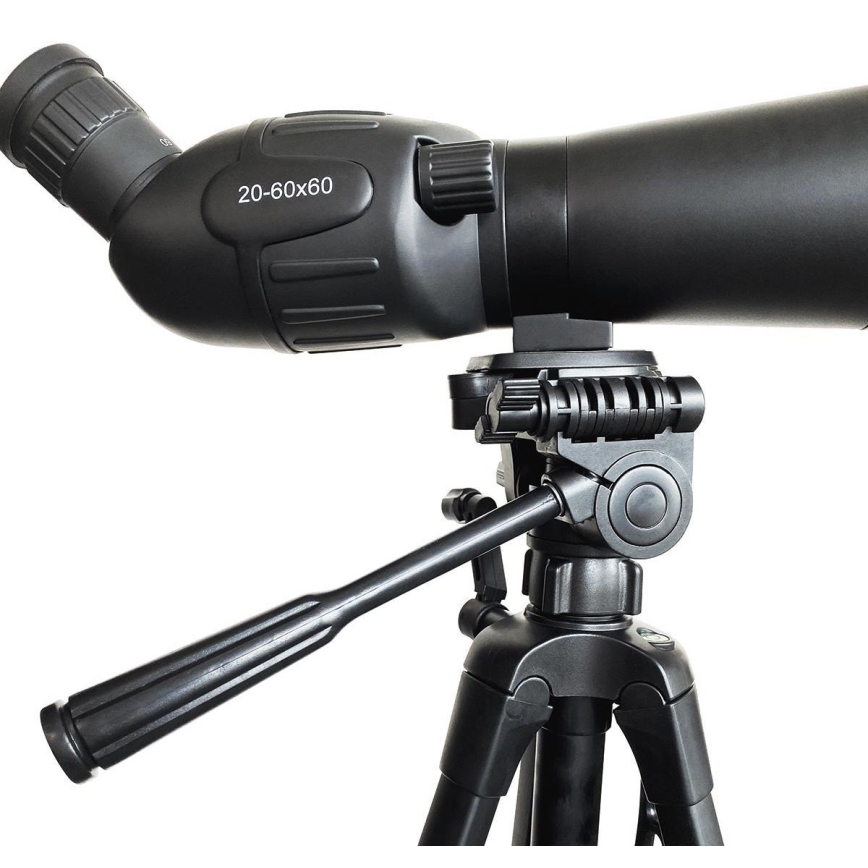 Binóculos de observação num tripé 60x60