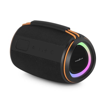 LED Coluna recarregável 40W/1200 mAh IPX4 preta