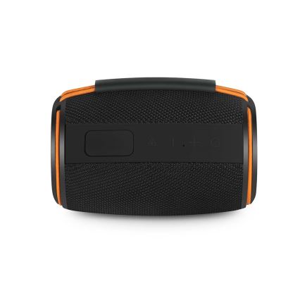 LED Coluna recarregável 40W/1200 mAh IPX4 preta