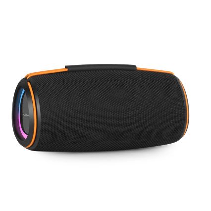 Coluna LED recarregável 60W/2000 mAh IPX4 preta