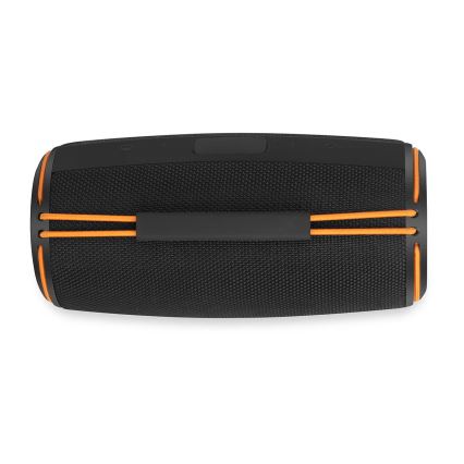 Coluna LED recarregável 60W/2000 mAh IPX4 preta