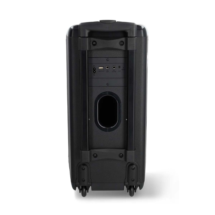 Coluna recarregável LED RGB 240W/4000 mAh com controlo remoto