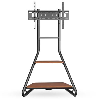 Suporte de chão para TV 37-75 preto/marrom