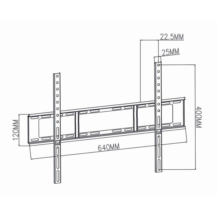 Suporte de parede para TV 37-70” max. 35 kg