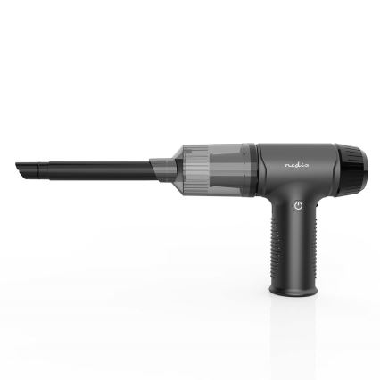 Aspirador de mão recarregável 2 em 1 90W/6000 mAh cinza/preto