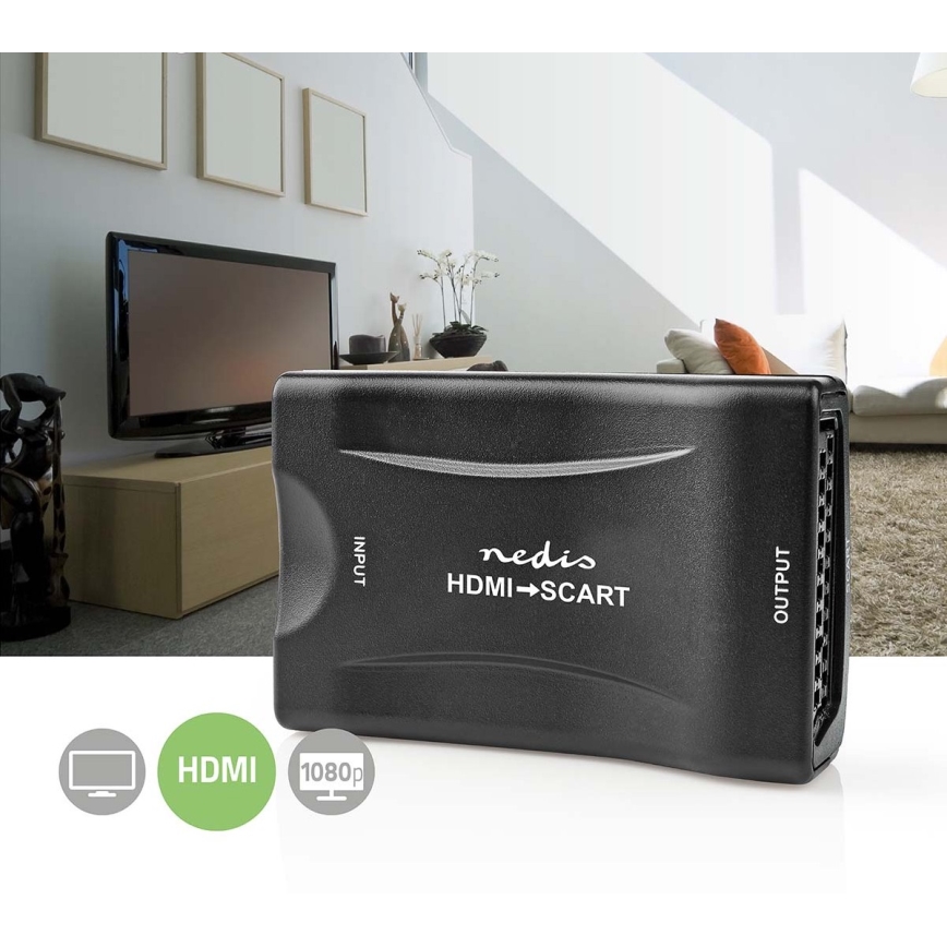 Conversor HDMI HDMI-SCART
