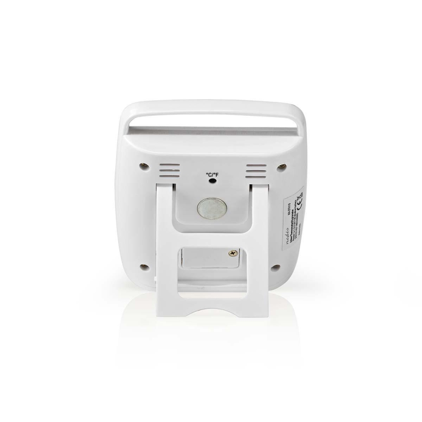 Termómetro interior com medidor de humidade 1xLR54