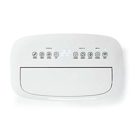 Ar condicionado inteligente e portátil 3 em 1, incluindo acessórios 1800W/230V 16000 BTU Wi-Fi + comando