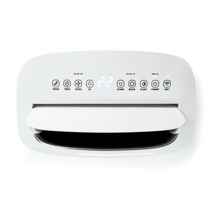 Ar condicionado inteligente e portátil 3 em 1, incluindo acessórios 1800W/230V 16000 BTU Wi-Fi + comando