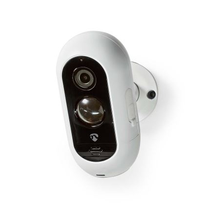 Câmara IP inteligente recarregável para exterior com sensor PIR Full HD 1080p 5V/5200mAh Wi-Fi IP65