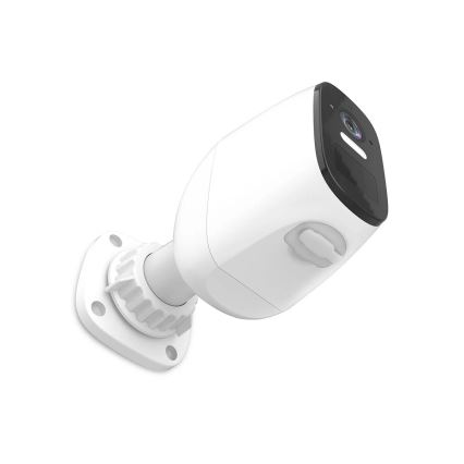 Câmara recarregável inteligente para exterior com sensor SmartLife 4MP Quad HD 1440p 5V/5200mAh Wi-Fi Tuya IP66