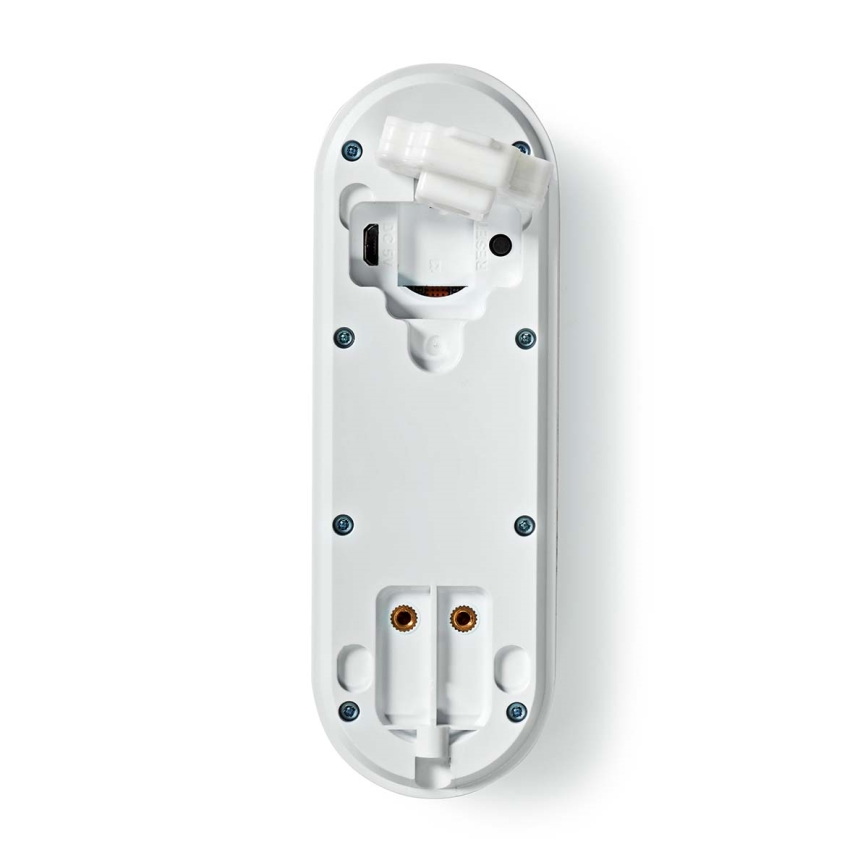 Campainha de vídeo sem fios com sensor Full HD 1536p 3xAA Wi-Fi IP65