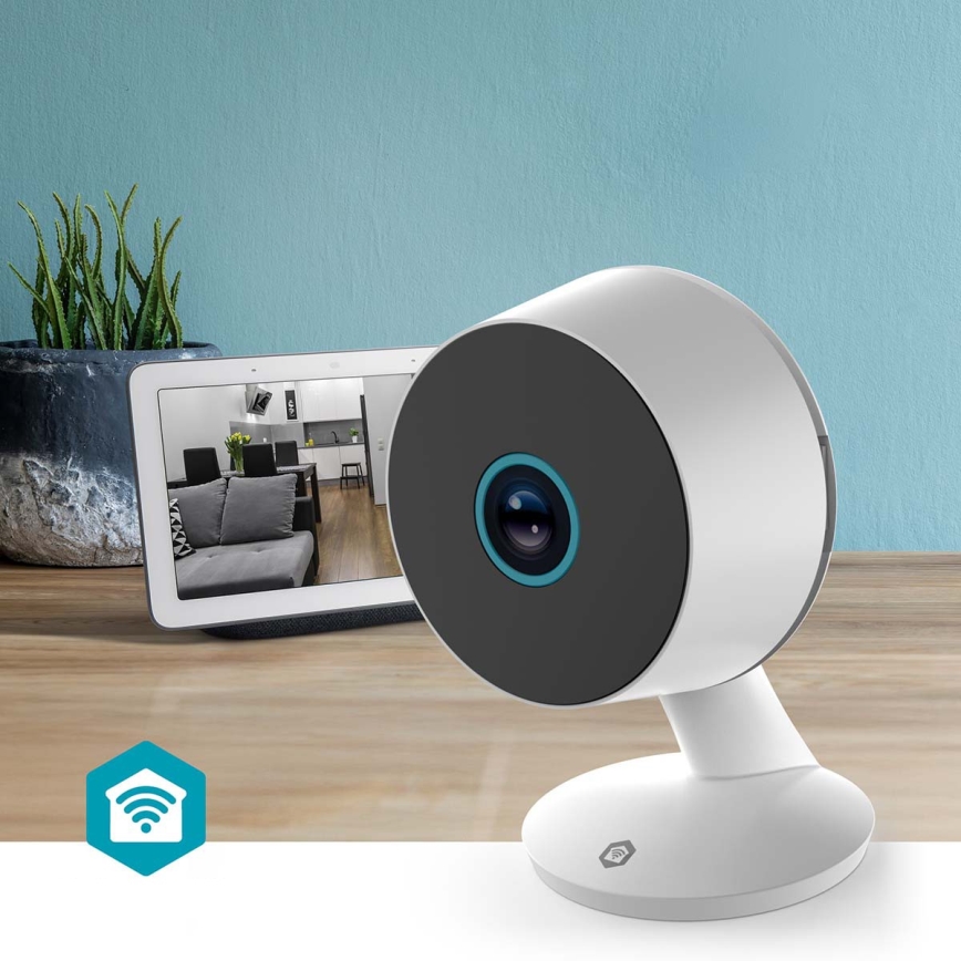 Câmara inteligente Smartlife 5V 3MP Full HD 1296p Wi-Fi Tuya