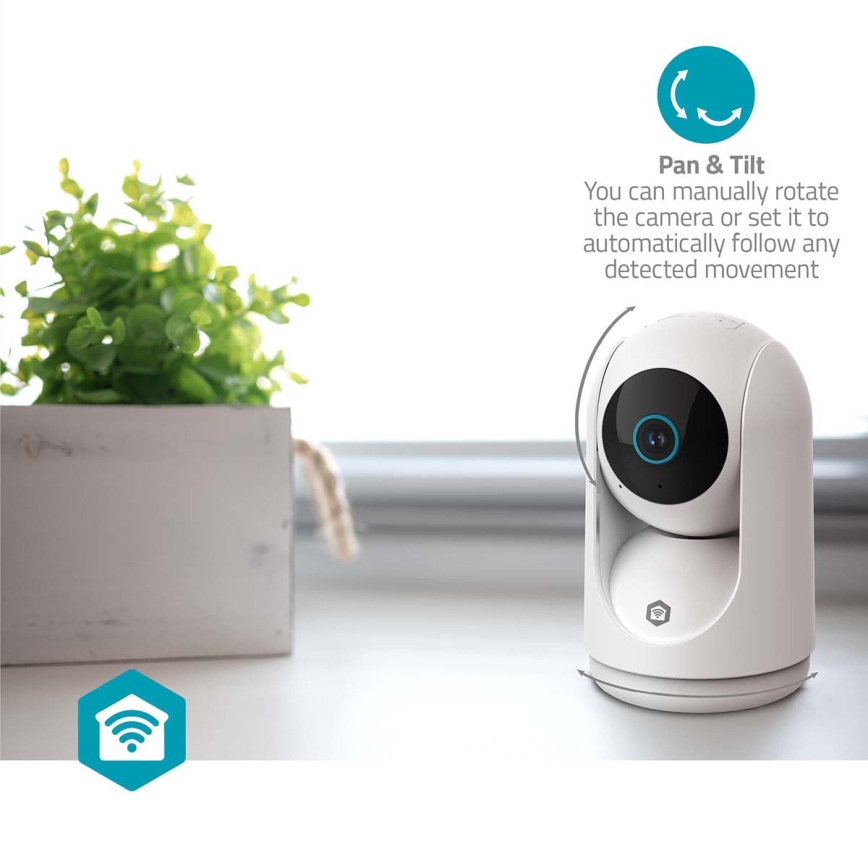 Câmara inteligente Smartlife 5V 3MP Full HD 1296p Wi-Fi Tuya