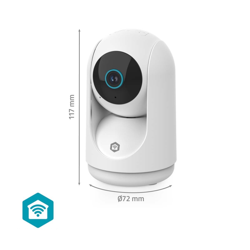 Câmara inteligente Smartlife 5V 3MP Full HD 1296p Wi-Fi Tuya
