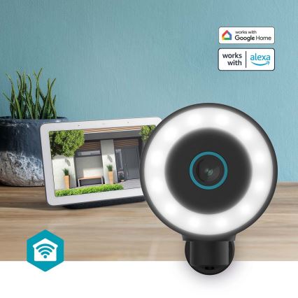 Câmara exterior inteligente SmartLife 5V 4K 8MP 3840x2160p IP65 Wi-Fi Tuya