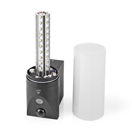 Câmara externa inteligente SmartLife Full HD 1080p com iluminação LED Wi-Fi Tuya IP65