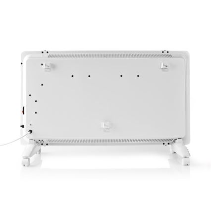 Aquecedor elétrico/convector 2000W/230V com Wi‑Fi, IP24 e termostato
