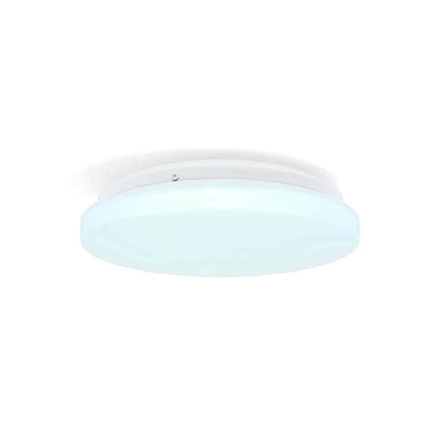 Iluminação de teto LED RGBW para casa de banho com regulação SmartLife LED/18W/230V 2700-6500K IP44 Wi-Fi Tuya