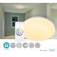 Iluminação de teto LED RGBW com regulação SmartLife LED/18W/230V 3000-6500K Wi-Fi