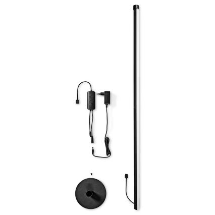 Candeeiro de chão LED RGBIC com regulação Smartlife LED/10W/230V 100,5 cm 2700-6500K Wi-Fi Tuya + comando