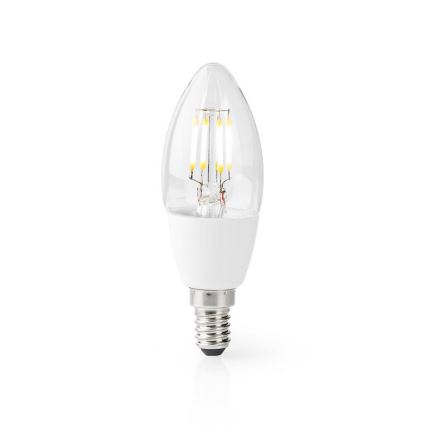 LED Lâmpada inteligente regulável C37 E14/5W/230V