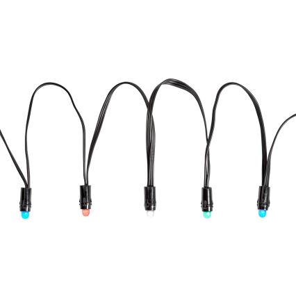 Corrente exterior de Natal LED RGB 48xLED 13,8m IP65 Wi-Fi Tuya