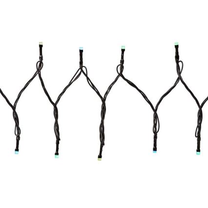 Corrente de Natal LED RGB 168xLED/8 funções 23m IP44 Wi-Fi Tuya