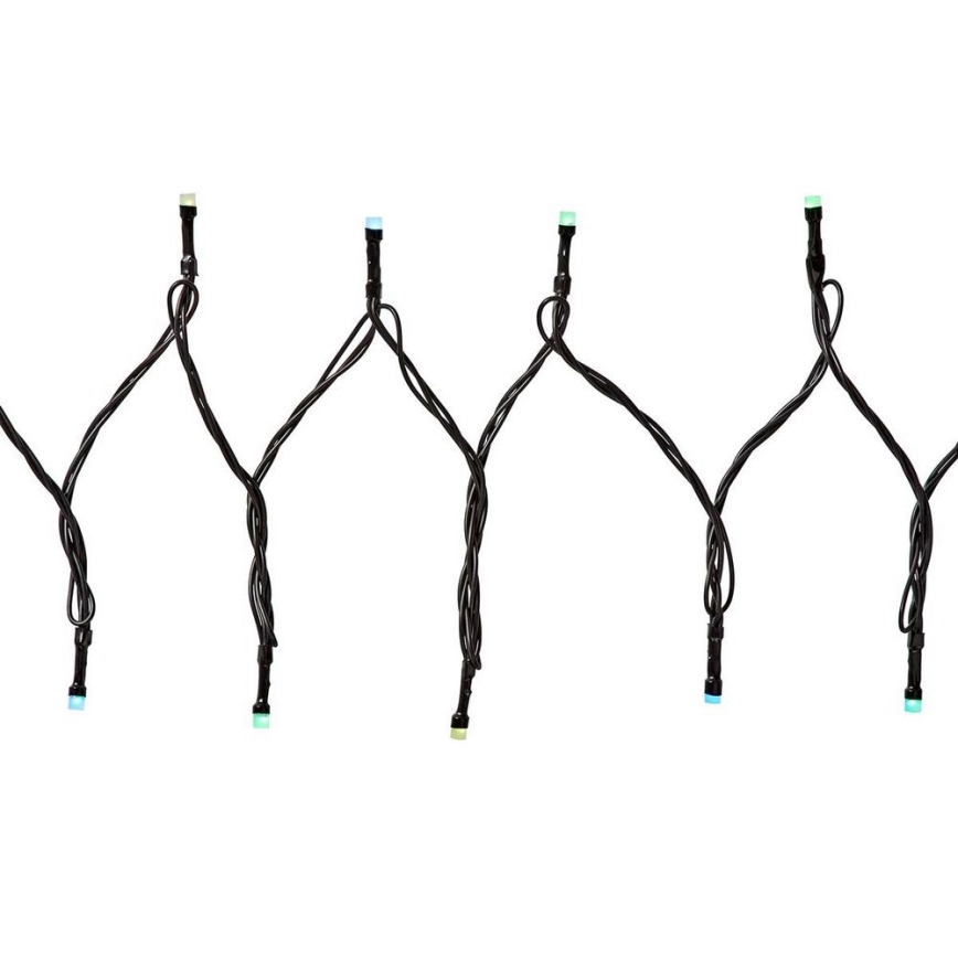 Corrente de Natal LED RGB 168xLED/8 funções 23m IP44 Wi-Fi Tuya