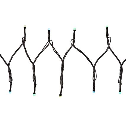 Corrente exterior de Natal LED RGB 42xLED/8 funções 8m IP65 Wi-Fi Tuya