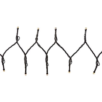 Corrente exterior de Natal LED 400xLED/8 funções 25m IP65 Wi-Fi Tuya branco quente