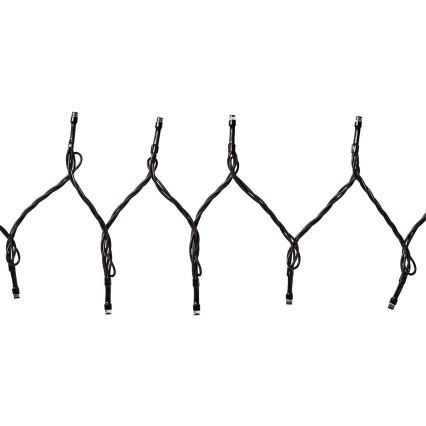 Corrente exterior de Natal LED 400xLED/8 funções 25m IP65 Wi-Fi Tuya branco quente