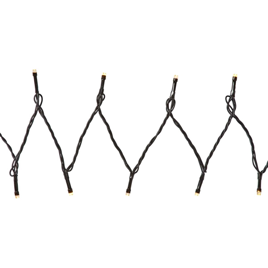 Corrente exterior de Natal LED 400xLED/8 funções 25m IP65 Wi-Fi Tuya branco quente a frio