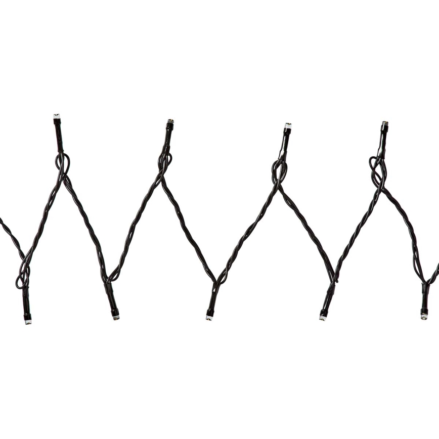 Corrente exterior de Natal LED 400xLED/8 funções 25m IP65 Wi-Fi Tuya branco quente a frio