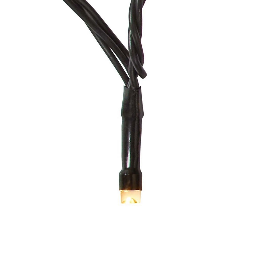 Cordão de luzes de Natal LED 50 LEDs/8 funções 5 m IP65 Wi-Fi Tuya