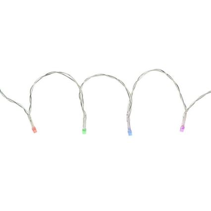 Cortina de Natal LED RGB 180xLED/7 funções 6m IP65 Wi-Fi Tuya