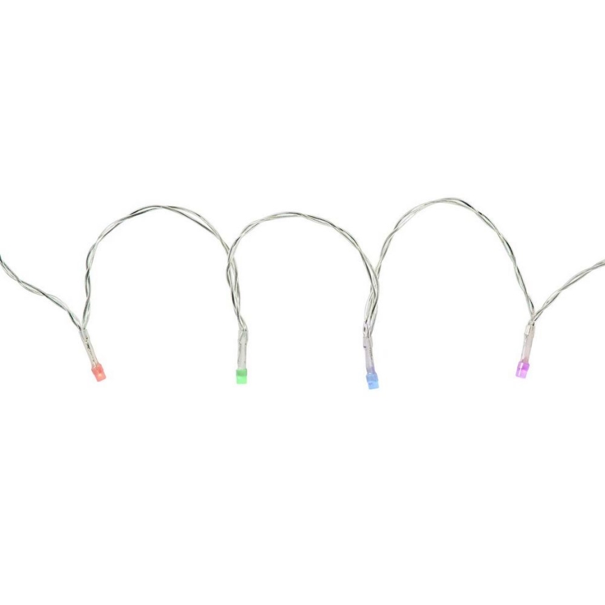 Cortina de Natal LED RGB 180xLED/7 funções 6m IP65 Wi-Fi Tuya