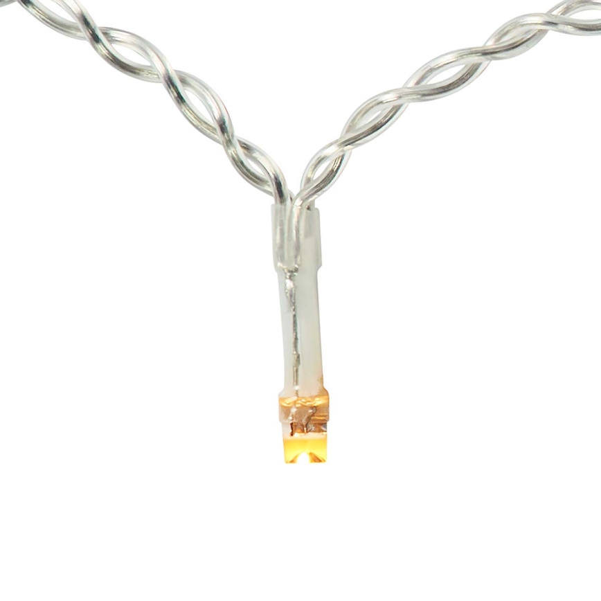 Cortina de Natal LED 240xLED/11 funções 8m IP65 Wi-Fi Tuya branco quente a frio