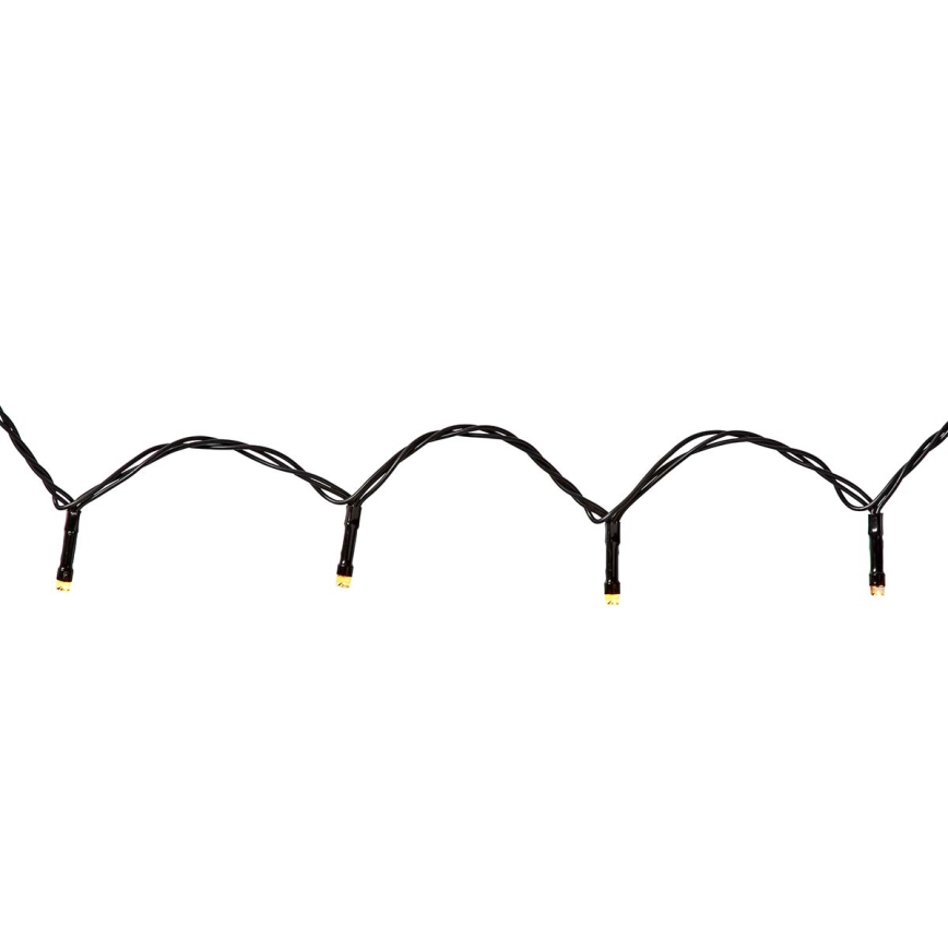 Cortina exterior de Natal LED 200xLED/8 funções 10x2m IP65 Wi-Fi Tuya branco quente a frio